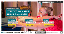 Desktop Screenshot of cafetheaterfestival.nl