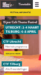 Mobile Screenshot of cafetheaterfestival.nl