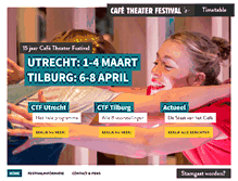 Tablet Screenshot of cafetheaterfestival.nl